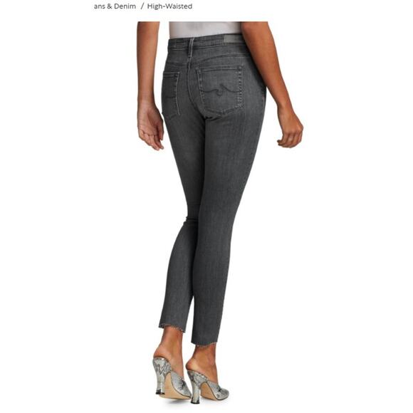 AG Adriana Goldschmied Jeans Farrah High-Rise Ankle Skinny Jeans Size 23 NWT - Picture 2 of 8